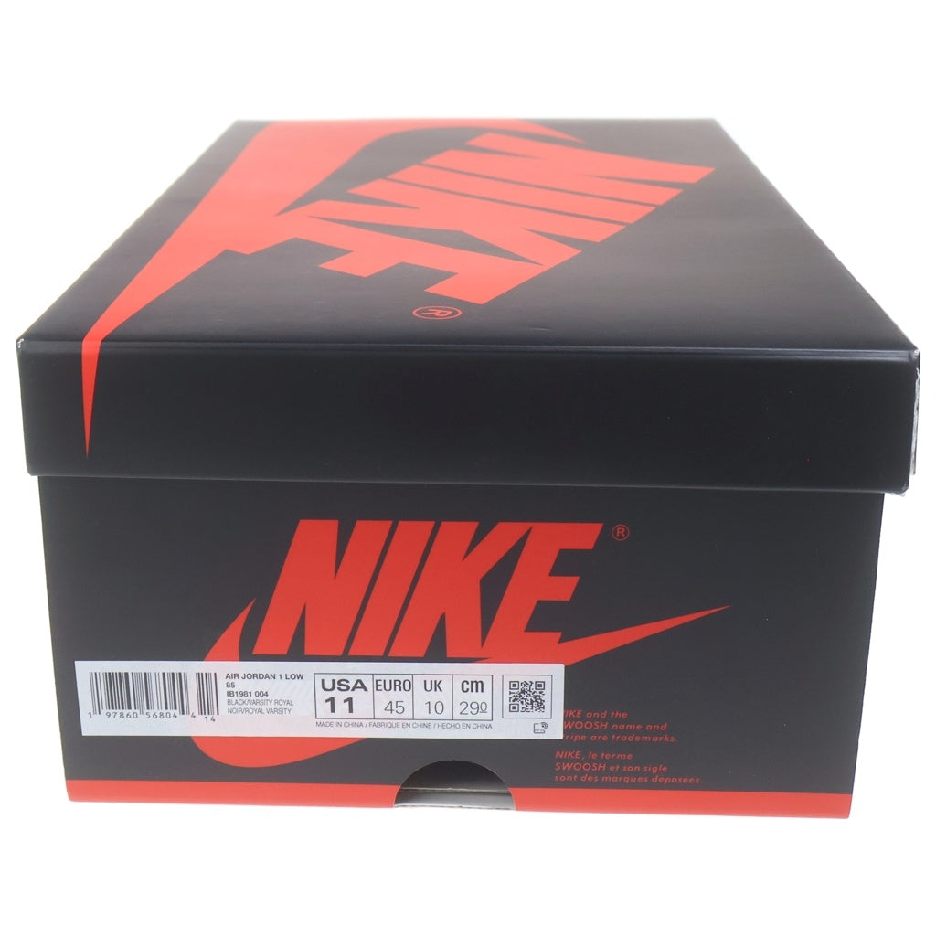 NIKE(ナイキ) AIR JORDAN1 LOW 85 IB1981-004 エアジョーダン1 ローカットスニーカー ブルー/ブラック US11/29cm