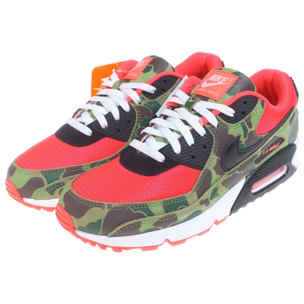 NIKE(ナイキ) ×ATMOS AIR MAX90 DUCK CAMO CW6024-600 アトモス エアマックス90 ダック カモ ローカットスニーカー マルチ US10.5/28.5cm