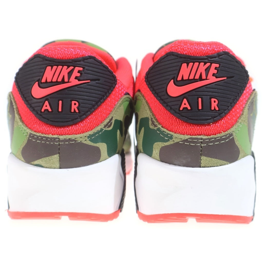 NIKE(ナイキ) ×ATMOS AIR MAX90 DUCK CAMO CW6024-600 アトモス エアマックス90 ダック カモ ローカットスニーカー マルチ US10.5/28.5cm