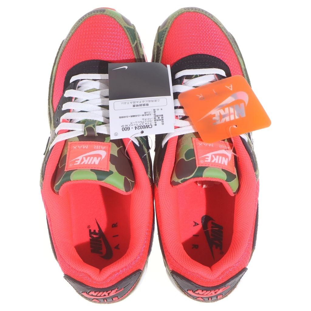NIKE(ナイキ) ×ATMOS AIR MAX90 DUCK CAMO CW6024-600 アトモス エアマックス90 ダック カモ ローカットスニーカー マルチ US10.5/28.5cm