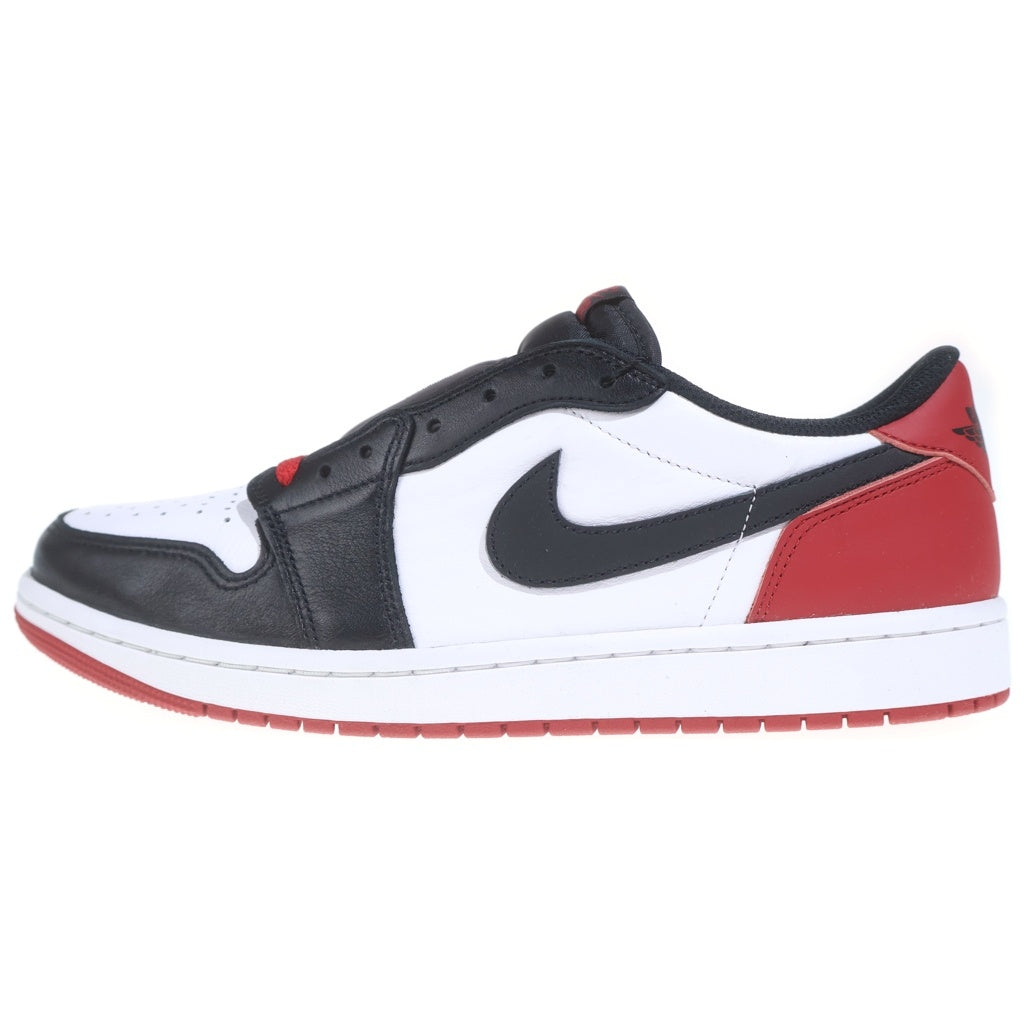 NIKE(ナイキ) AIR JORDAN1 RETRO LOW OG BLACK TOE CZ0790-106 エアジョーダン1 レトロ ブラック トゥ ローカットスニーカー レッド/ホワイト US11/29cm