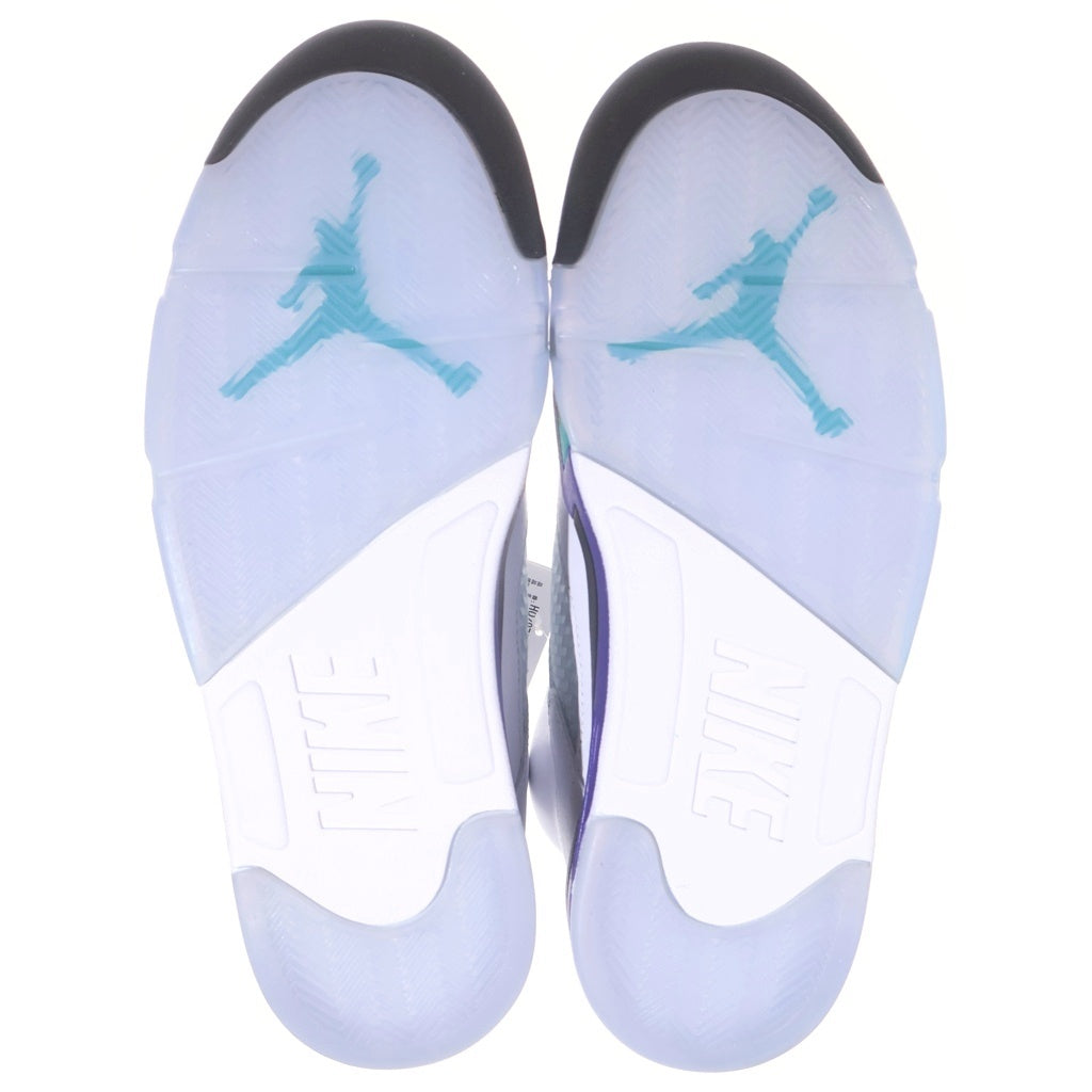 NIKE(ナイキ) AIR JORDAN5 RETRO GRAPE HQ7978-100 エアジョーダン5 レトロ グレープ ハイカットスニーカー ホワイト US11/29cm