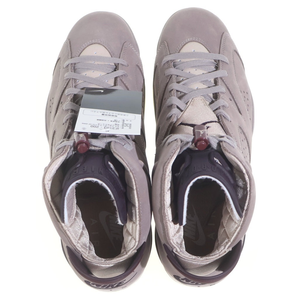 NIKE(ナイキ) ×A MA MANIERE AIR JORDAN6 RETRO SMOKEY MAUVE IF3103-200 アママニエール エアジョーダン6 レトロ スモーキーモーブ ハイカットスニーカー US11/29cm
