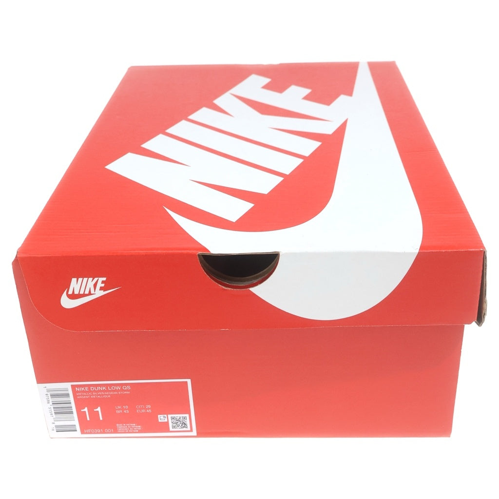 NIKE(ナイキ) DUNK LOW QS SILVER SURFER HF0391-001 ダンク シルバーサーファーローカットスニーカー シルバー US11/29cm