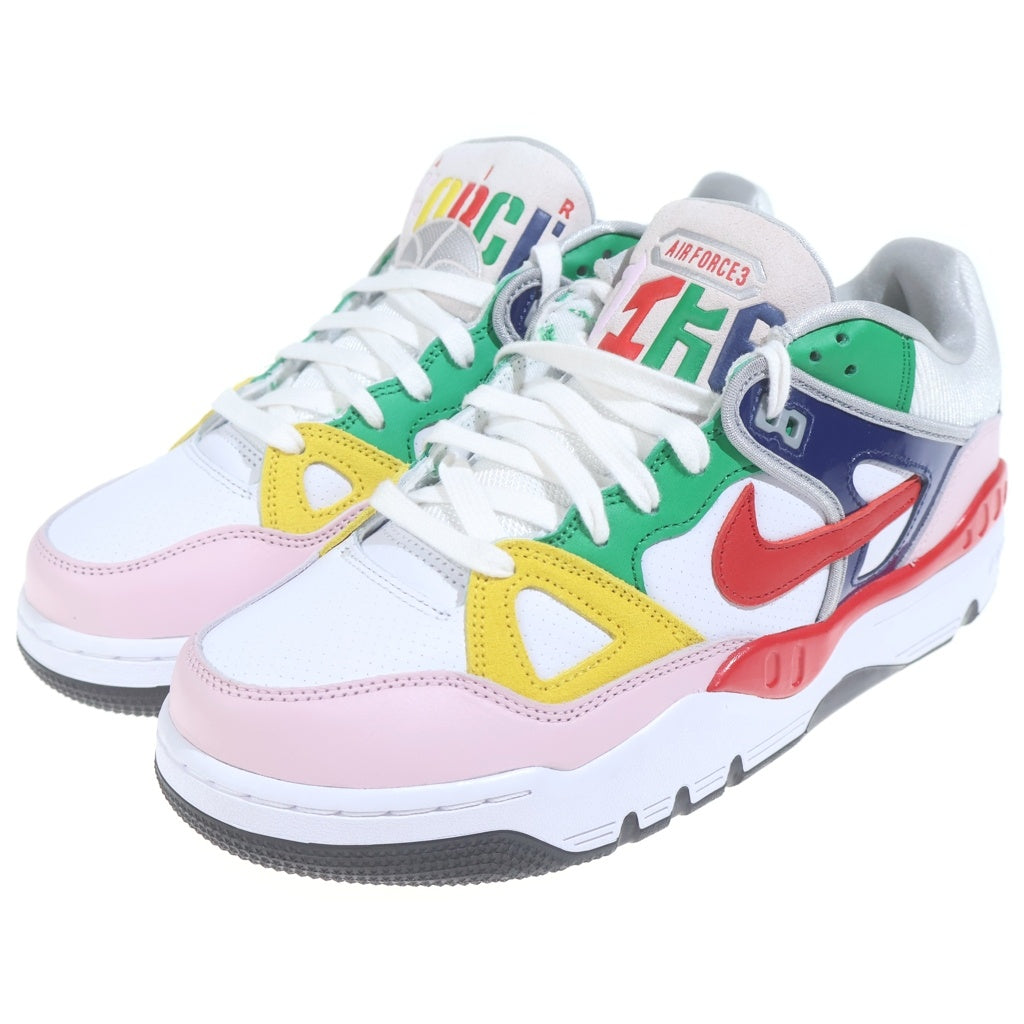 NIKE(ナイキ) ×NIGO AIR FORCE 3 LOW SP WHITE MULTI FQ7012-100 ニゴー エアフォース 3 ホワイトマルチ ローカットスニーカー マルチ US10.5/28.5cm