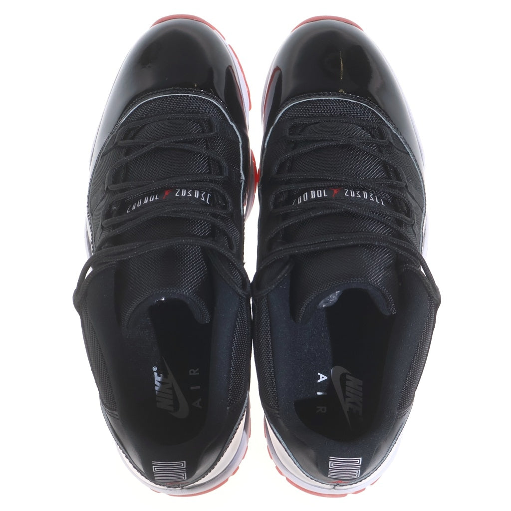 NIKE(ナイキ) AIR JORDAN11 RETRO LOW BRED FV5104-006 エアジョーダン11 レトロ ブレッド ローカットスニーカー ブラック US11/29cm
