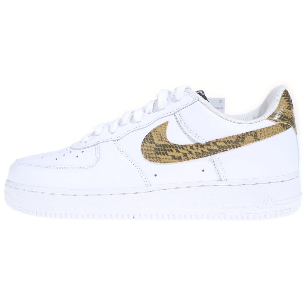 NIKE(ナイキ) AIR FORCE1 RETRO PRM QS IVORY SNAKE AO1635-100 エアフォース1 レトロ プレミアム アイボリースネーク ローカットスニーカー ホワイト US10.5/28.5cm