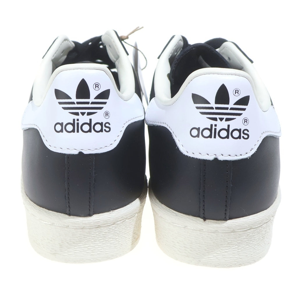 adidas(アディダス) SUPERSTAR 82 CORE BLACK スーパースター82 コアブラック ローカットスニーカー ブラック/ホワイト US10 1/2 28.5cm ID5960