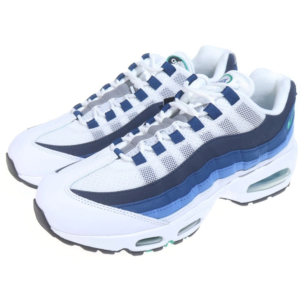 NIKE(ナイキ) AIR MAX 95 BIG BUBBLE SLATE IH7855-100 エアマックス95 ビッグバブル スレート ローカットスニーカー ホワイト/ブルー US10.5/28.5cm