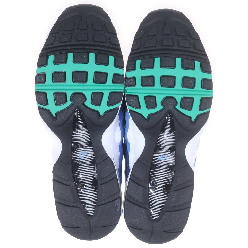 NIKE(ナイキ) AIR MAX 95 BIG BUBBLE SLATE IH7855-100 エアマックス95 ビッグバブル スレート ローカットスニーカー ホワイト/ブルー US10.5/28.5cm