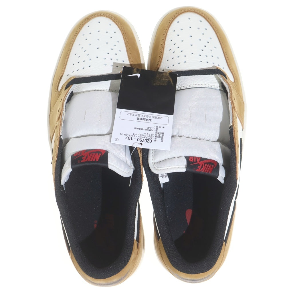 NIKE(ナイキ) AIR JORDAN 1 LOW OG ROOKIE OF THE YEAR CZ0790-107 エアジョーダン1 ルーキーオブザイヤー ローカットスニーカー ブラウン/ホワイト US11/29cm