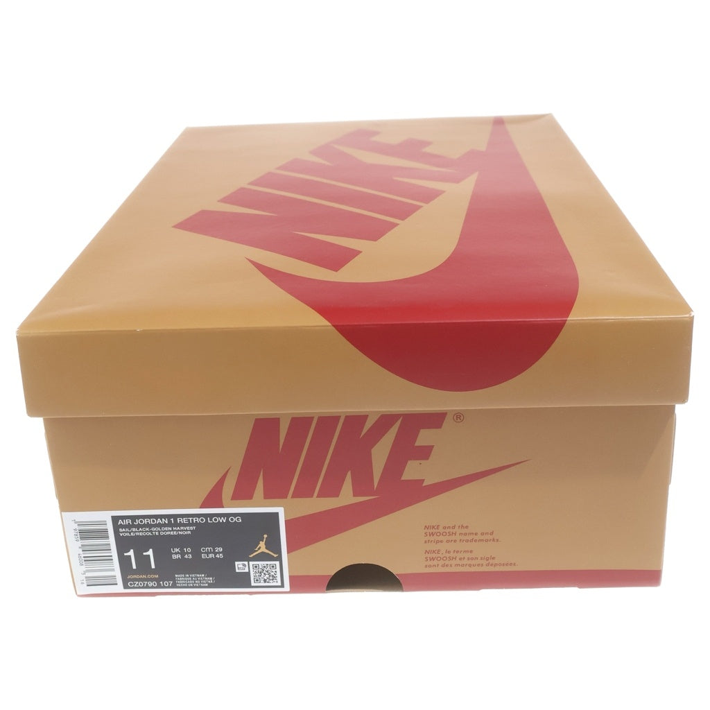 NIKE(ナイキ) AIR JORDAN 1 LOW OG ROOKIE OF THE YEAR CZ0790-107 エアジョーダン1 ルーキーオブザイヤー ローカットスニーカー ブラウン/ホワイト US11/29cm