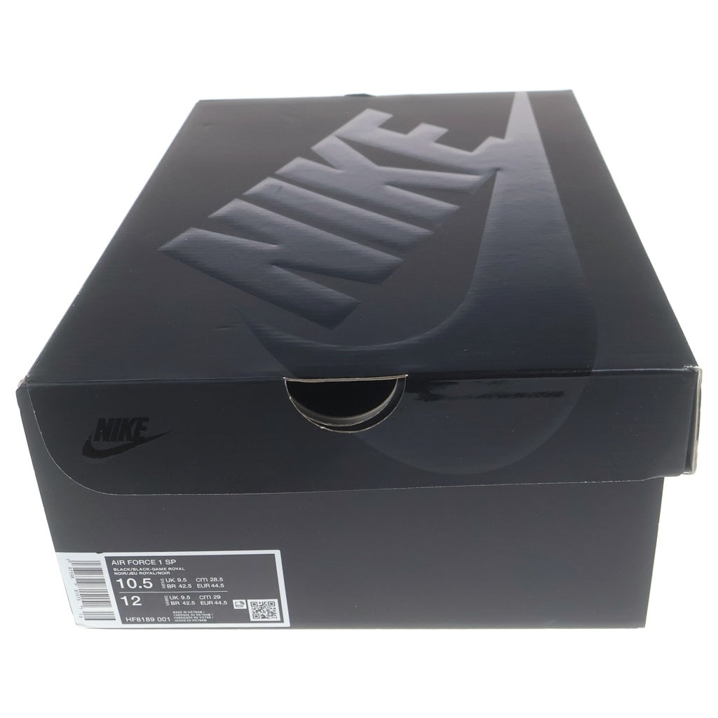 NIKE(ナイキ) AIR FORCE1 LOW SP HF8189-001 エアフォース1 ローカットスニーカー ブラック US10.5/28.5cm