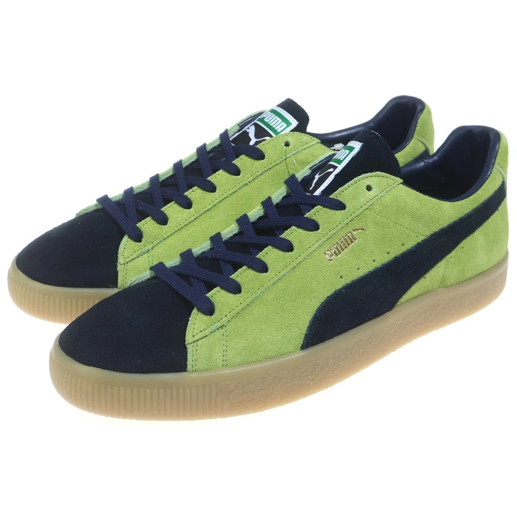 PUMA(プーマ) SUEDE VTG MIJ HC GS 388132-01 スウェードレザー ヴィンテージ ローカットスニーカー ブラック/グリーン US11/29cm