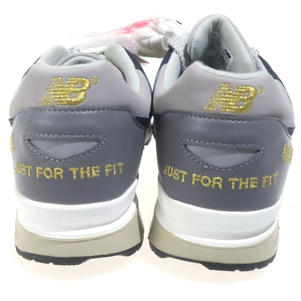 New Balance(ニューバランス) CM1600LE レザー メッシュ ローカットスニーカー グレー US10.5/28.5cm