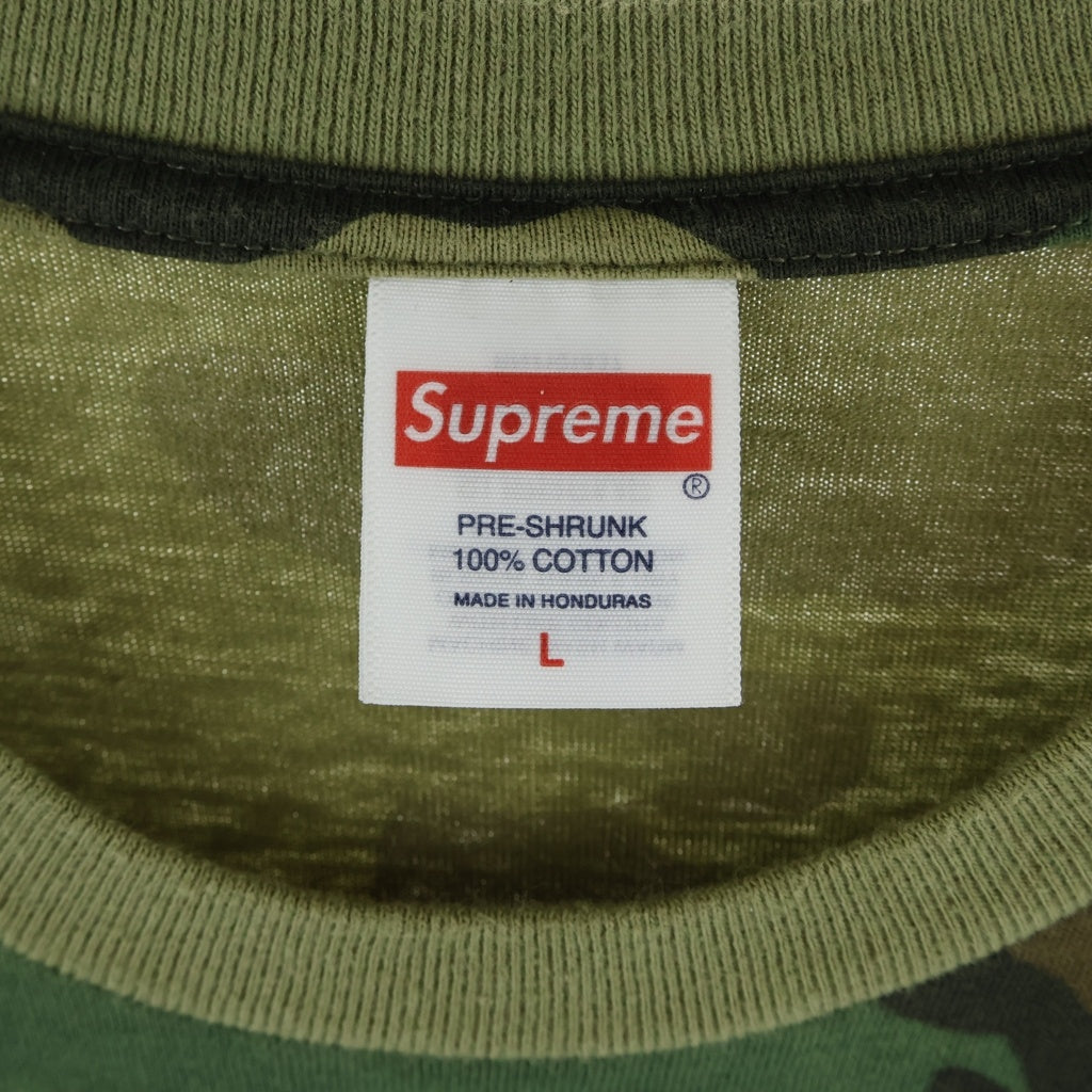 SUPREME(シュプリーム) 25AW Playboi Carti Tee プレイボーイカルティ 半袖Tシャツ カモフラ 迷彩 カーキ