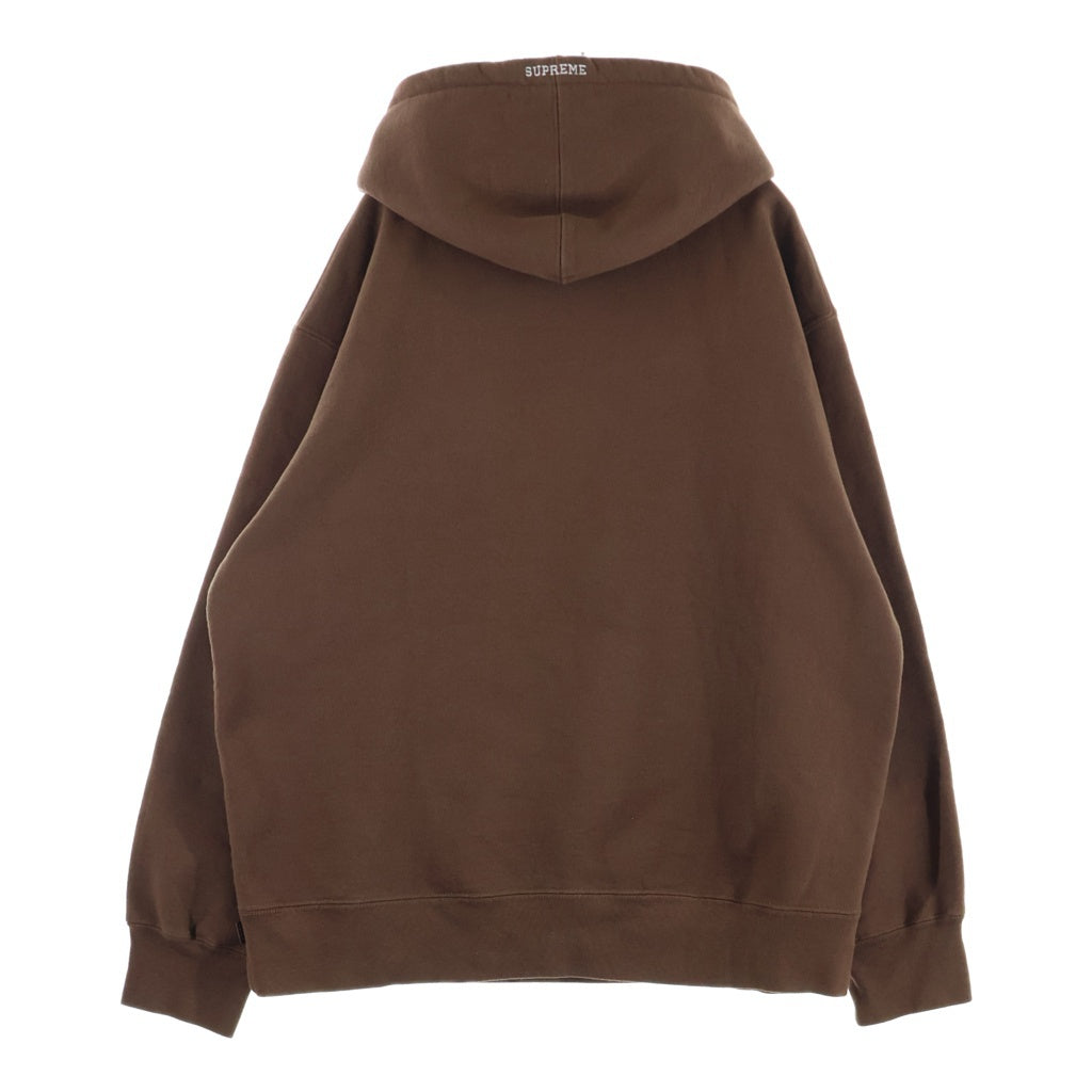 SUPREME(シュプリーム) 22AW S Logo Hooded Swatshirt Sロゴ スウェットプルオーバーパーカー ブラウン