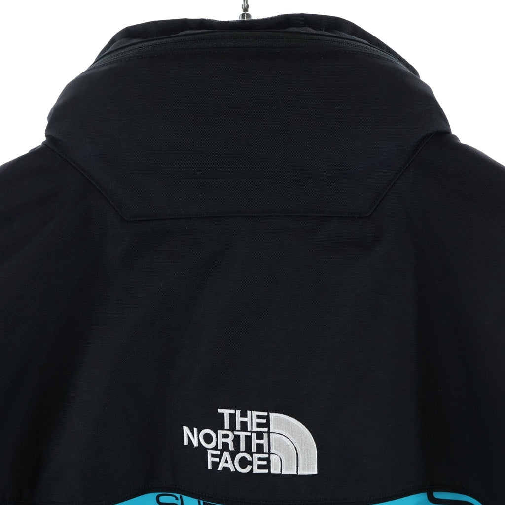 SUPREME(シュプリーム) 21AW ×THE NORTH FACE Steep Tech Apogee Jacket ロゴプリント ジップアップマウンテンジャケット ブラック/ブルー NP52102I