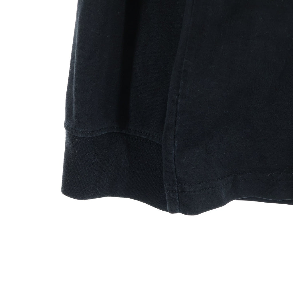 F.C.R.B./F.C.Real Bristol/FCRB(エフシーアールビー/エフシーレアルブリストル) 25AW OVERLAY L/S TEE オーバーレイ クルーネック 長袖Tシャツ カットソー ブラック FCRB-252097