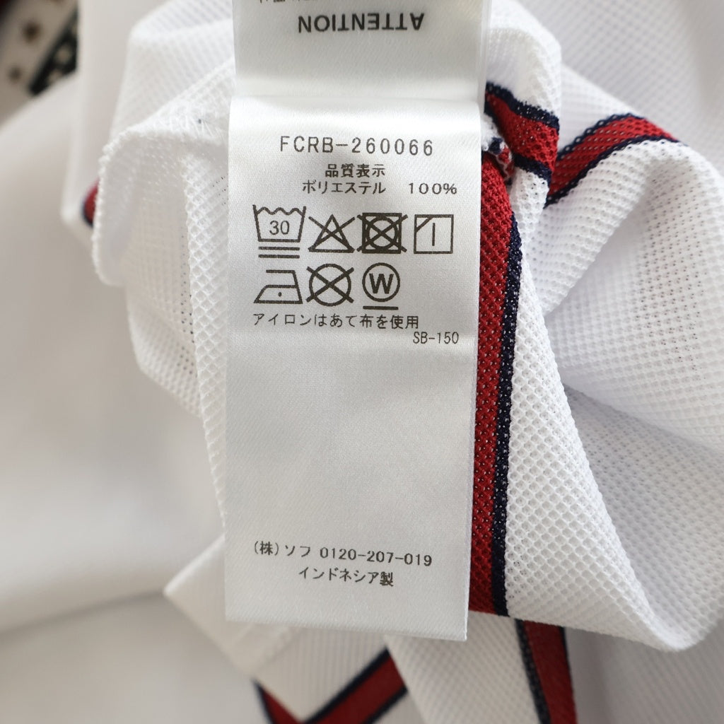 F.C.R.B./F.C.Real Bristol/FCRB(エフシーアールビー/エフシーレアルブリストル) 26SS CHAMPIONS BORDER S/S GAME SHIRT チャンピオンズ ボーダー 半袖シャツ ホワイト FCRBー260066