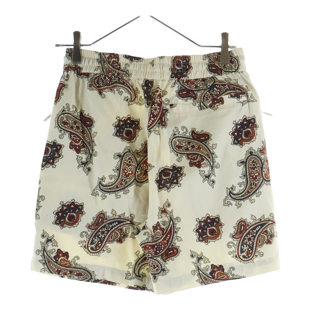 KITH(キス) 22SS Printed Active Short Silk ペイズリープリント アクティブ ショーツ ショート ハーフパンツ ベージュ