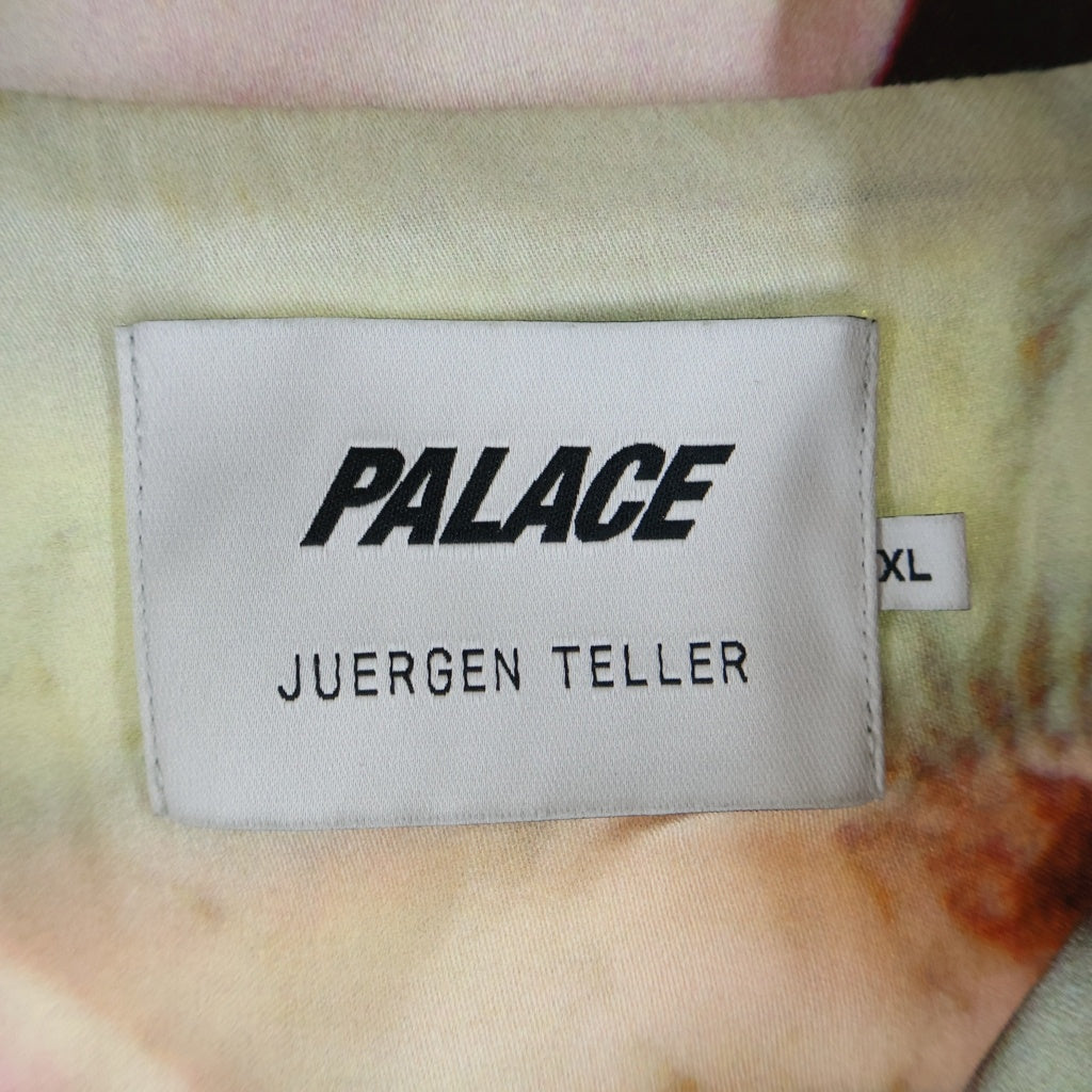 Palace Skateboards(パレススケートボーズ) ×JUERGEN TELLER SHIRT ユルゲン テラー プリント オープンカラー半袖シャツ アイボリー