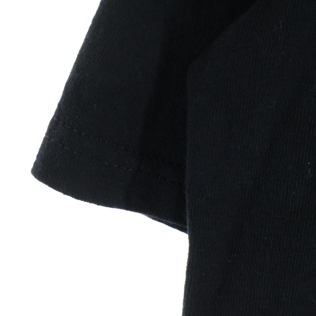 STUSSY(ステューシー) バックフォトプリントクルーネック半袖 Tシャツカットソー ブラック