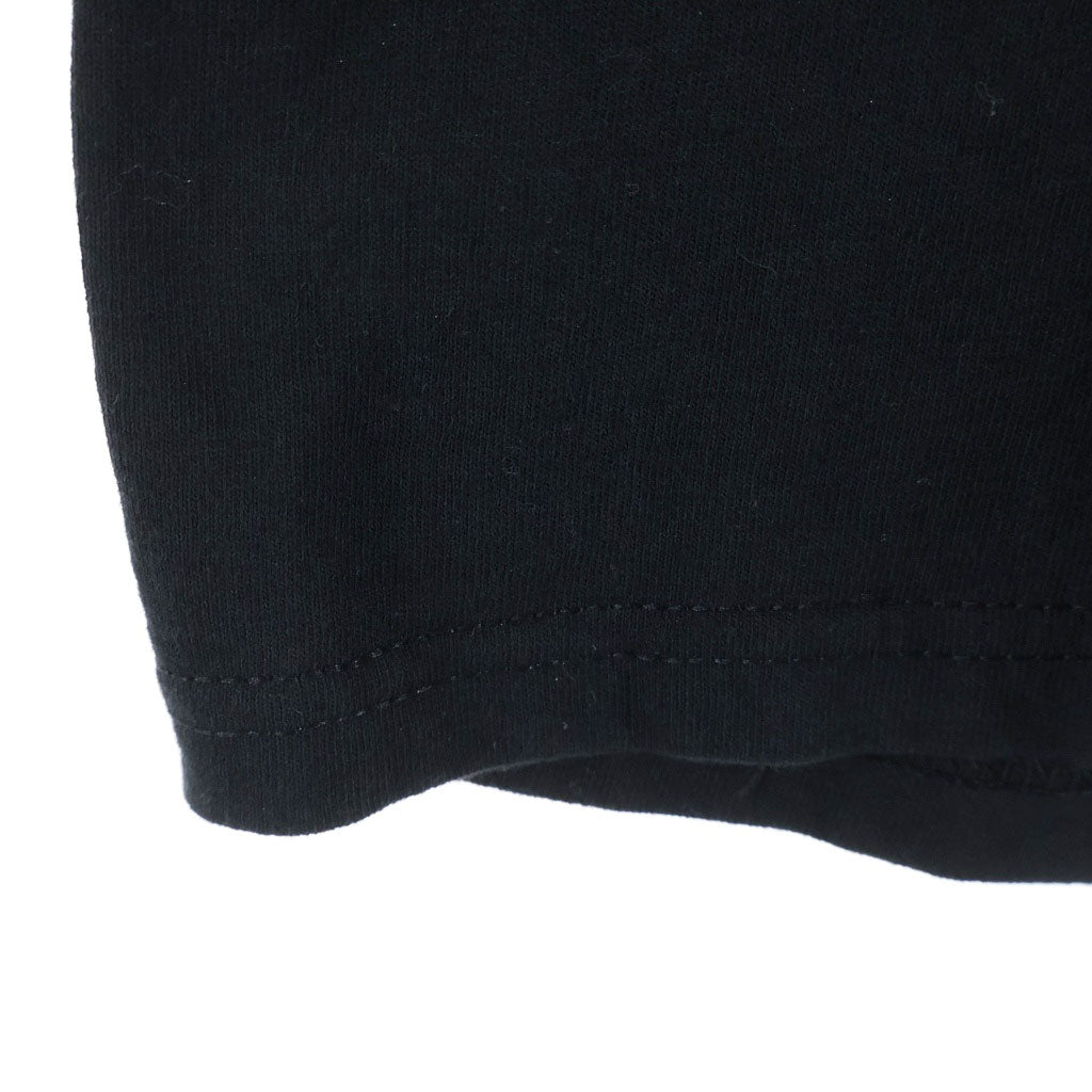 STUSSY(ステューシー) バックフォトプリントクルーネック半袖 Tシャツカットソー ブラック
