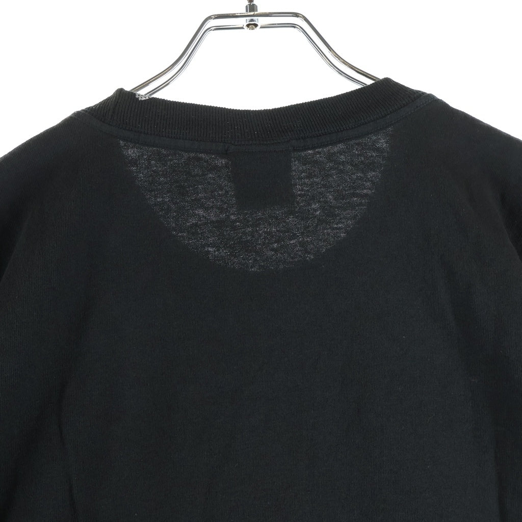 STUSSY(ステューシー) 25AW Paris T-Shirt パリス クルーネック 半袖Tシャツカットソー ブラック 1905164