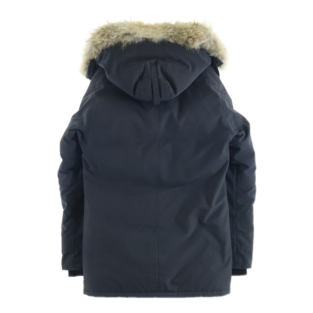 CANADA GOOSE(カナダグース) Jasper Parka ジャスパー パーカ ジップアップ ファー付き ナイロン ダウンジャケット ブラック 3438JM