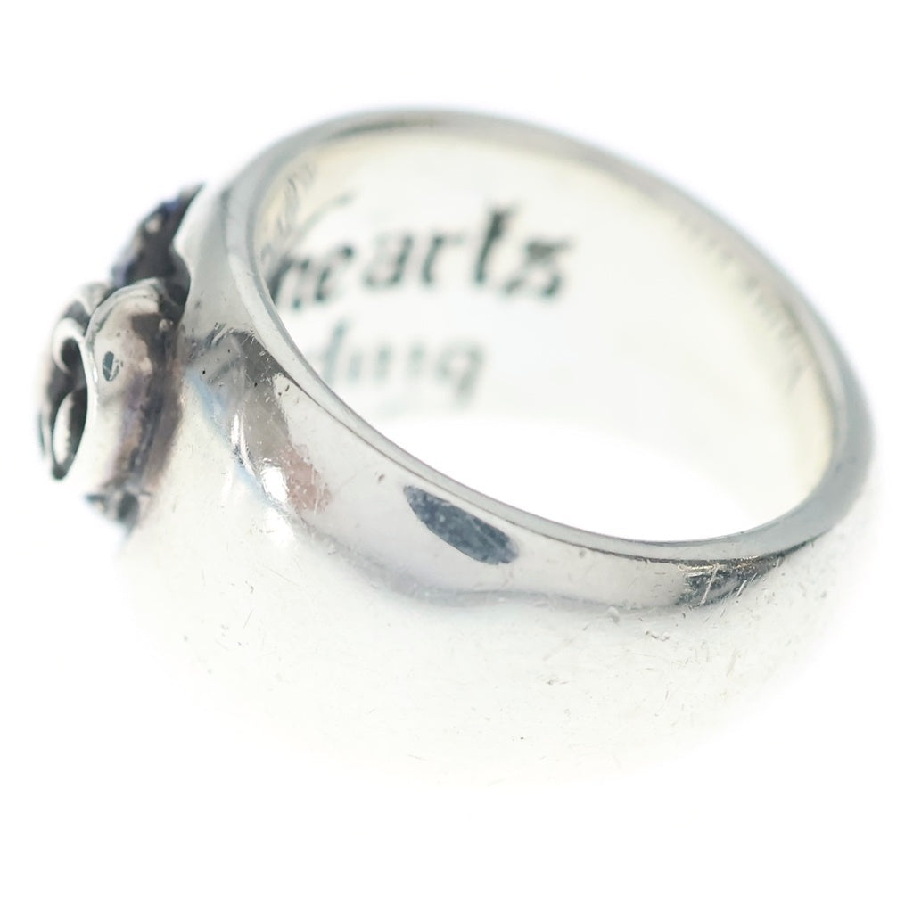 CHROME HEARTS(クロムハーツ) HEART IN BAND P SAP ハートインバンド PAVEサファイア シルバー