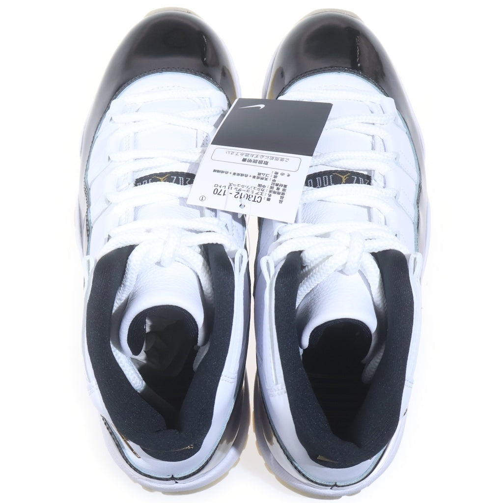 NIKE(ナイキ) AIR JORDAN 11 RETRO Gratitude CT8012-170 エアジョーダン11 レトロ グラティテュード ミッドカットスニーカー ホワイト/ブラック US9/27cm