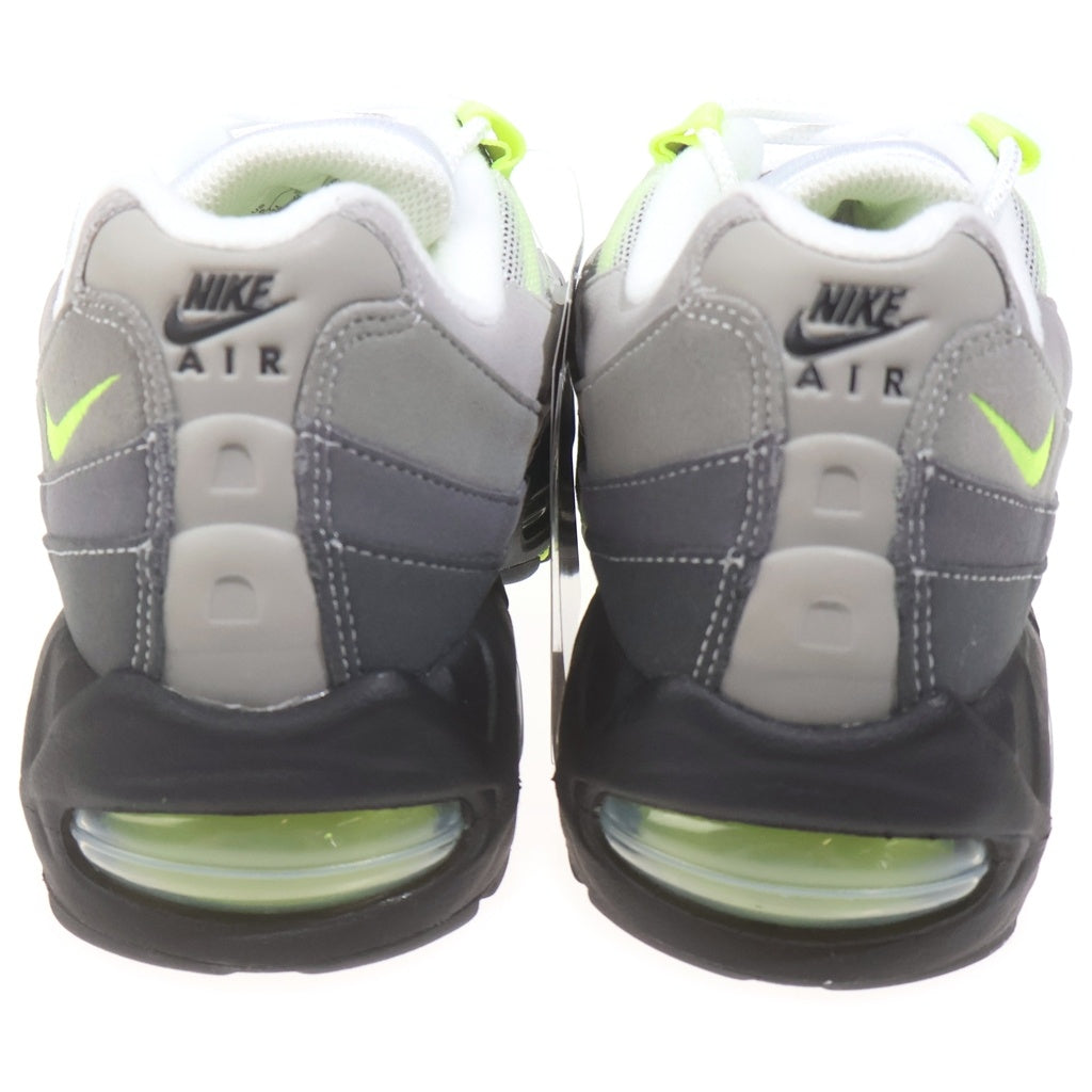 NIKE(ナイキ) AIR MAX 95 OG BIG BABBLE NEON YELLOW HM4740-001 エアマックス ビッグバブル ネオンイエロー ローカットスニーカー グレー/イエロー US8/26cm
