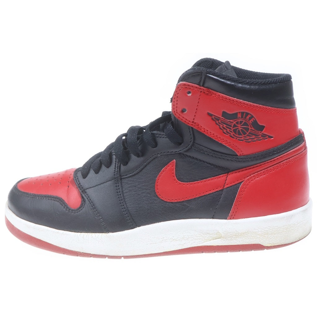 NIKE(ナイキ) AIR JORDAN 1.5 HIGH THE RETURN GYM RED 768861-001 エアジョーダン 1.5 リターン ジムレッド ハイカットスニーカー ブラック/レッド US8/26cm