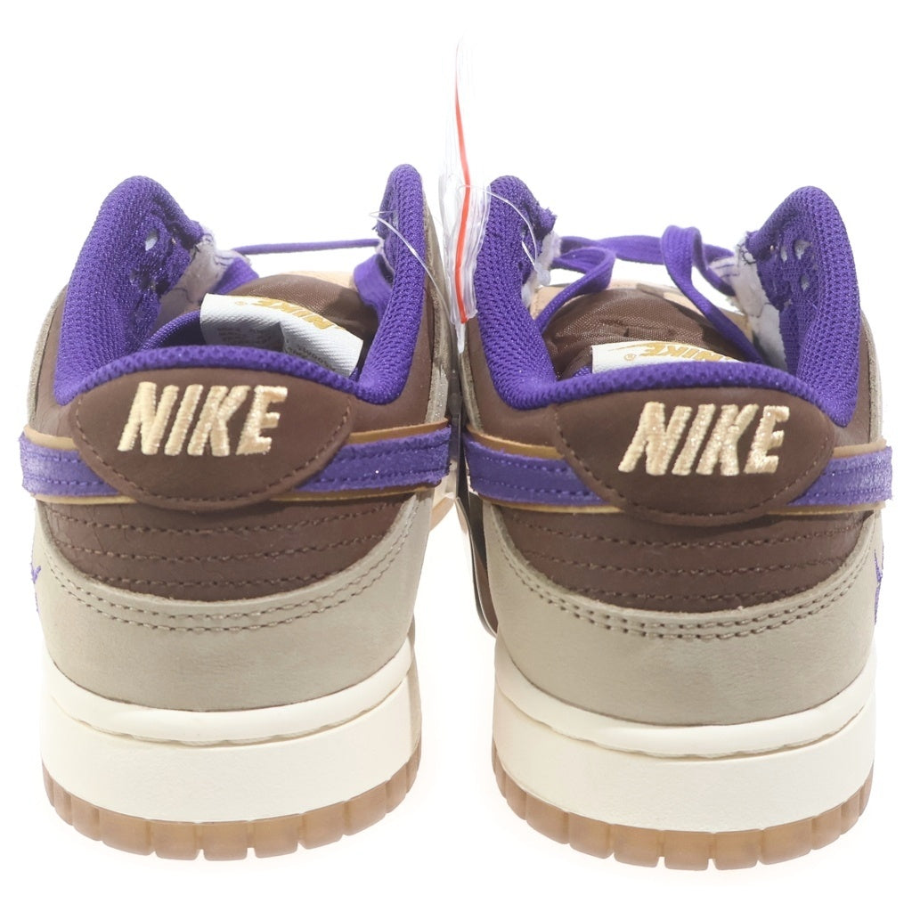 NIKE(ナイキ) DUNK LOW PRM SETUBUN DQ5009-268 ダンク プレミアム 節分 ローカットスニーカー ブラウン/パープル US9/ 26.5cm