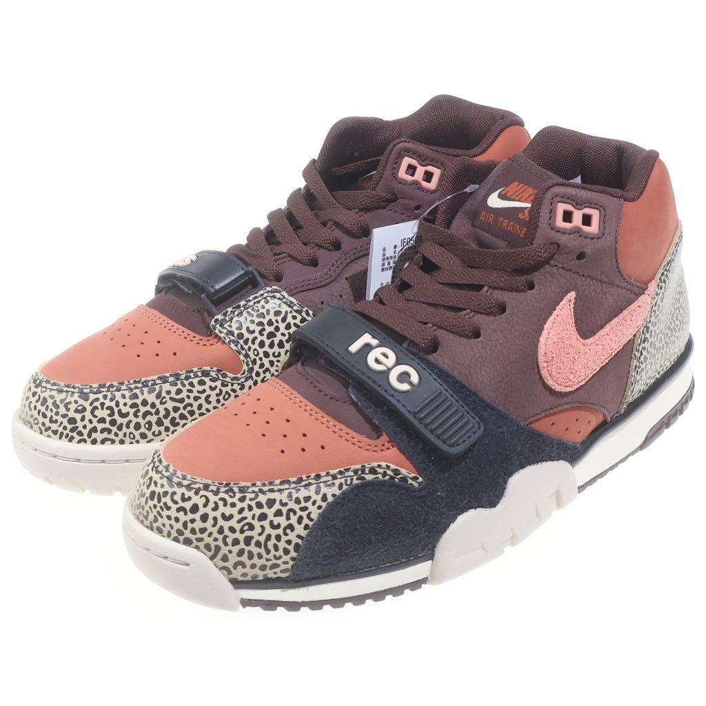 NIKE SB(ナイキエスビー) ARTS-REC SKATESHOP AIR TRAINER 1 QS IF0501-200 アーツ レック エアトレイナー ハイカットスニーカー ブラウン US9/27cm