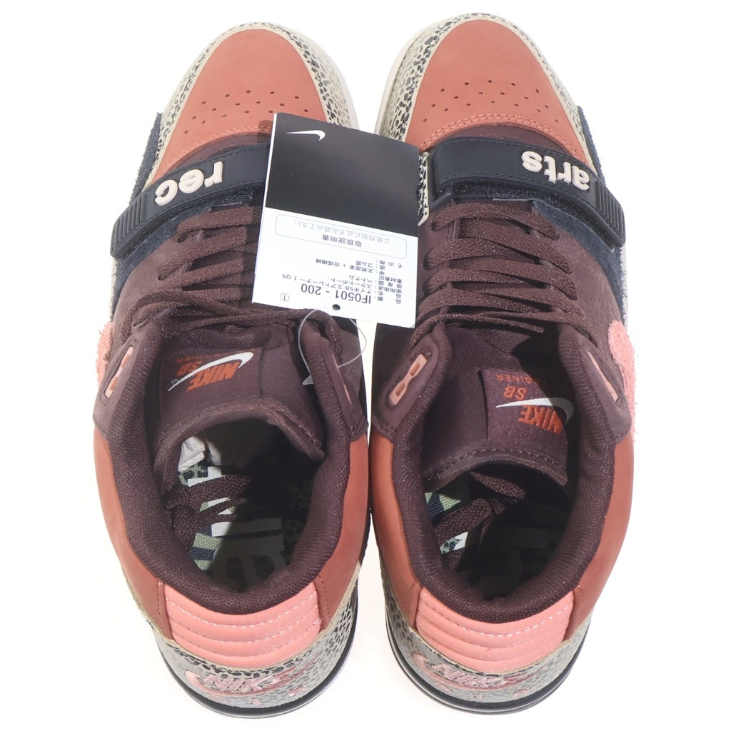NIKE SB(ナイキエスビー) ARTS-REC SKATESHOP AIR TRAINER 1 QS IF0501-200 アーツ レック エアトレイナー ハイカットスニーカー ブラウン US9/27cm