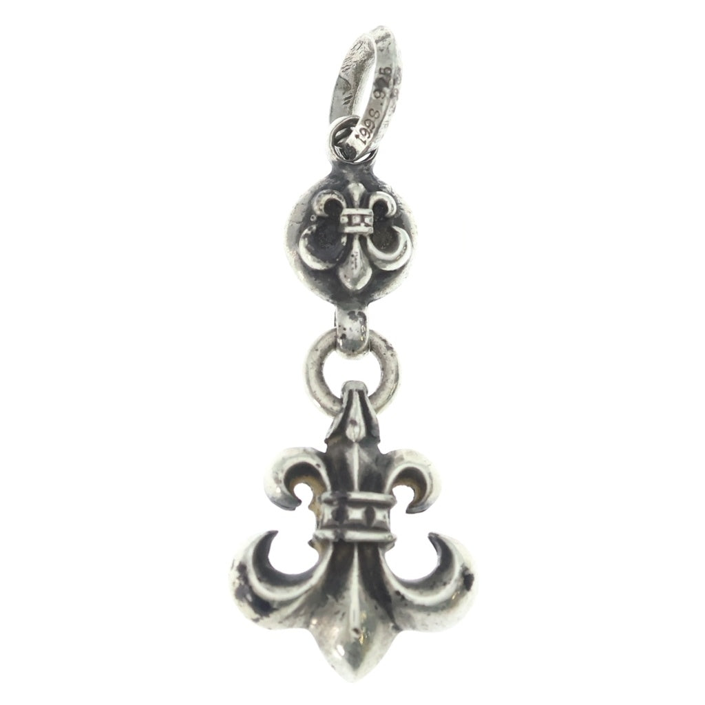 CHROME HEARTS(クロムハーツ) 1BALL BS FLEUR 1ボールBSフレアチャーム ペンダントトップ シルバー BCA198