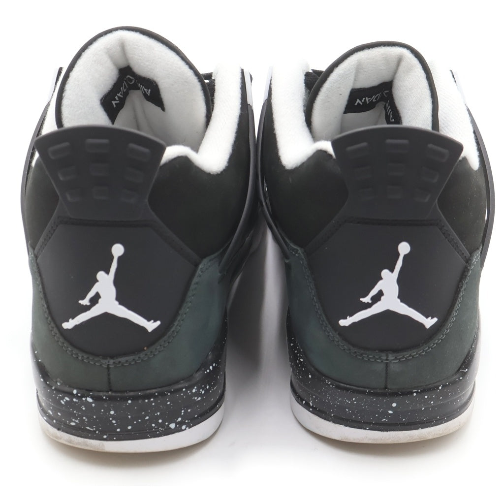 NIKE(ナイキ) AIR JORDAN 4 RETRO Fear FQ8138-002 エアジョーダン 4 レトロ フィアー ミッドカットスニーカー ブラック/グレー US10/28cm