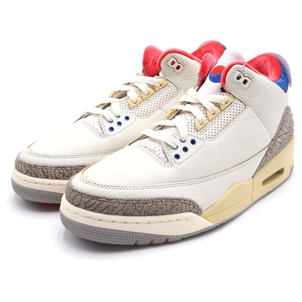 NIKE(ナイキ) AIR JORDAN 3 RETRO SEOUL IB1482-100 エアジョーダン3 ソウル ミッドカットスニーカー ホワイト US10/28cm