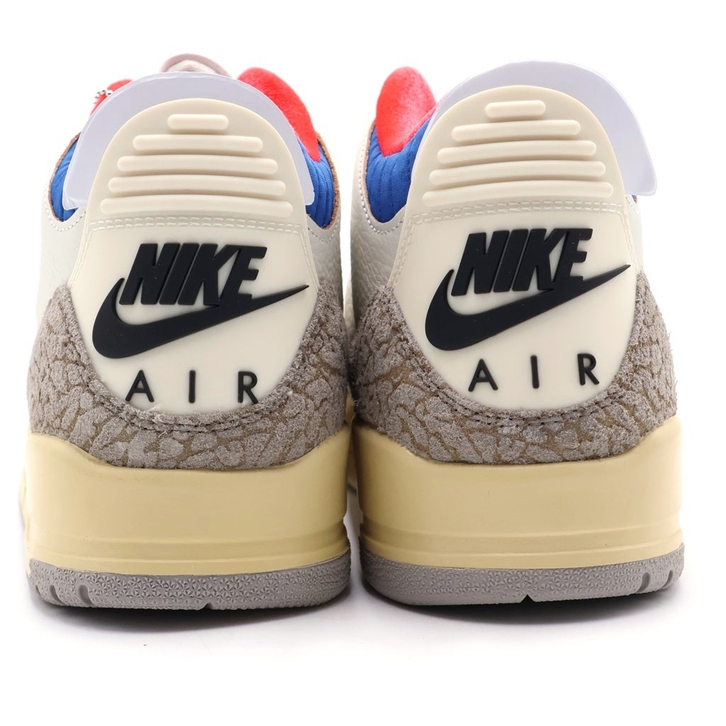 NIKE(ナイキ) AIR JORDAN 3 RETRO SEOUL IB1482-100 エアジョーダン3 ソウル ミッドカットスニーカー ホワイト US10/28cm