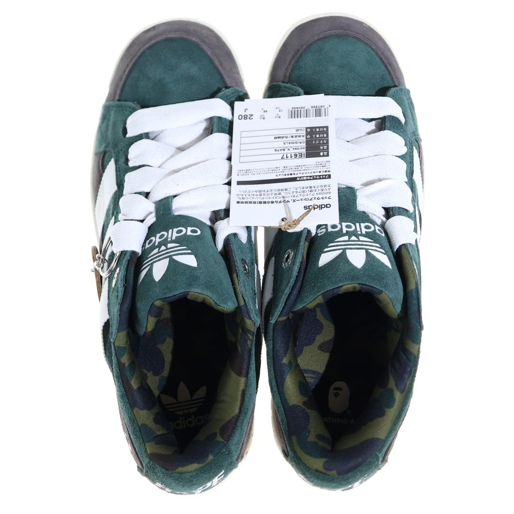 adidas(アディダス) ×A BATHING APE LAWSUIT N BAPE CAMO IE6177 アベイシング エイプ ロースーツ カモ ローカットスニーカー カーキ US10/28cm