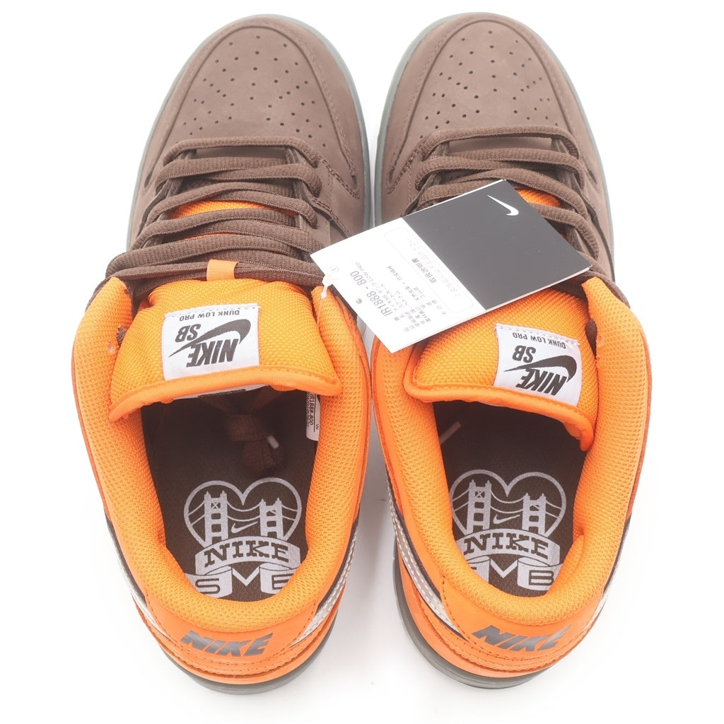 NIKE SB(ナイキエスビー) DUNK LOW PRO MUNI IR1888-800 ダンク ミュニ ローカットスニーカー オレンジ/ブラウン US10.5/28.5cm