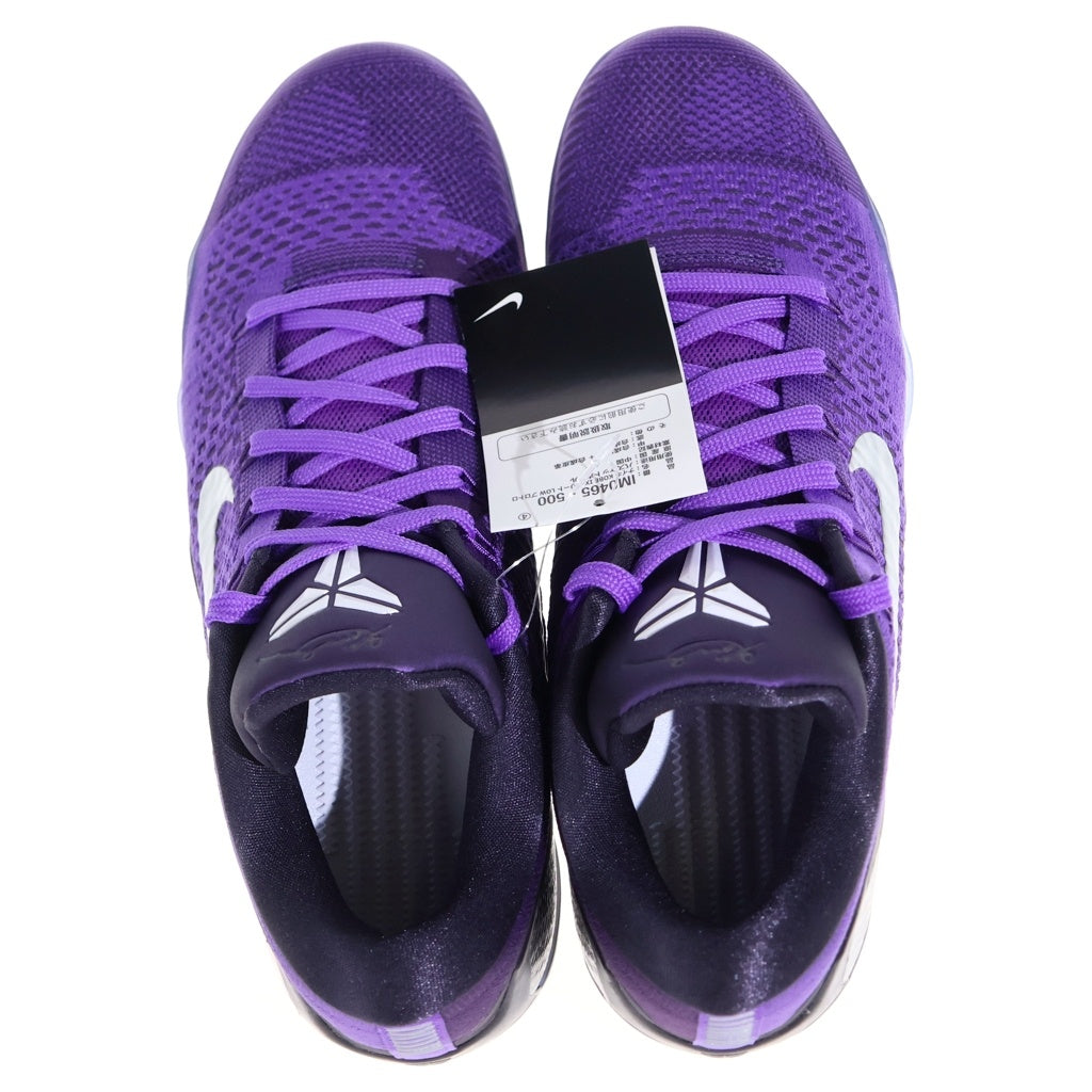 NIKE(ナイキ) KOBE 9 ELITE LOW PROTRO IM0465-500 コービー 9 エリート プロトロ ローカットスニーカー パープル US10.5/28.5cm