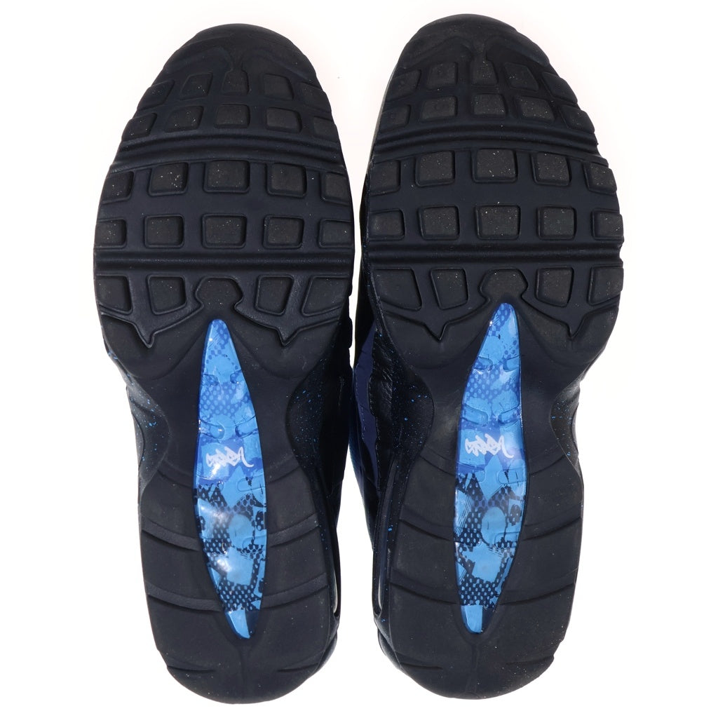 NIKE(ナイキ) ×STASH AIR MAX 95 SP HF5515-400 スタッシュ エアマックス ローカットスニーカー ブルー US10.5/28.5cm
