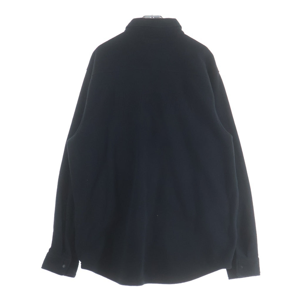 SUPREME(シュプリーム) 23AW Polartec Shirt ポーラテック フリース 長袖シャツ ブラック