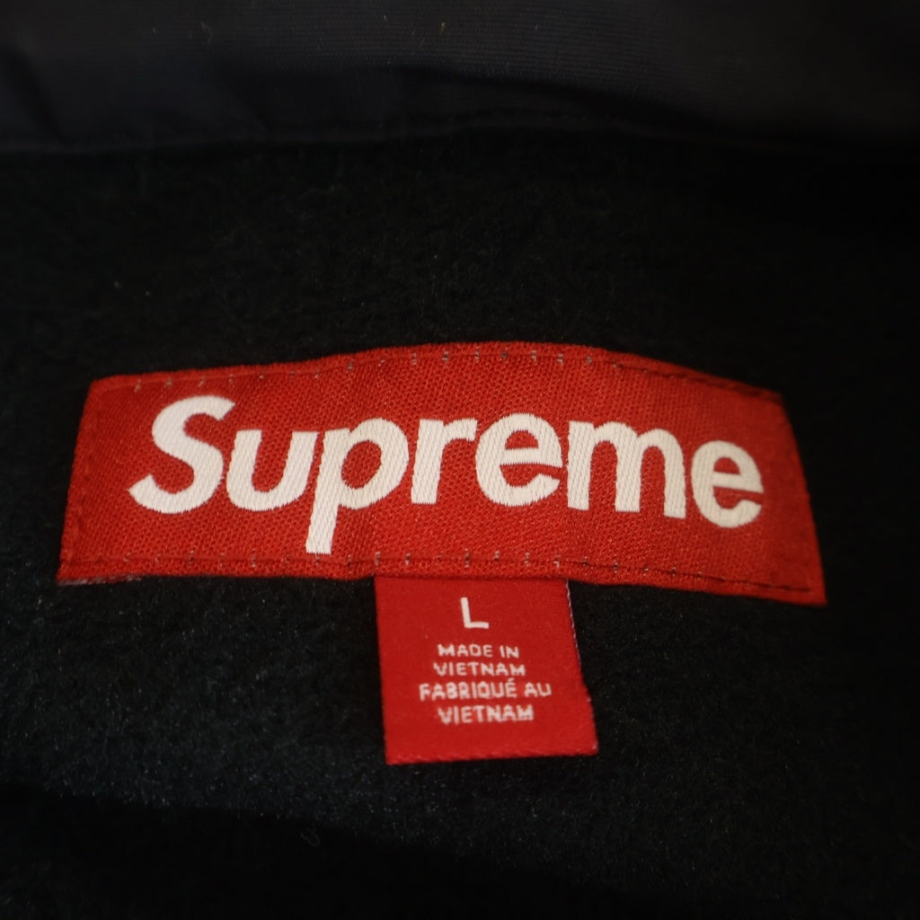 SUPREME(シュプリーム) 23AW Polartec Shirt ポーラテック フリース 長袖シャツ ブラック