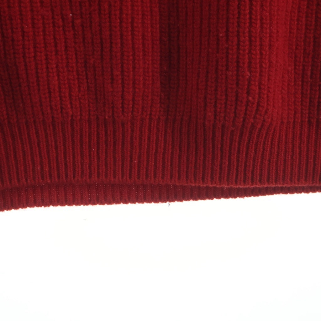GUCCI(グッチ) ×adidas Logo Knit Vest アディダス ロゴニット ベスト レッド/ブルー 700449 XKCH7