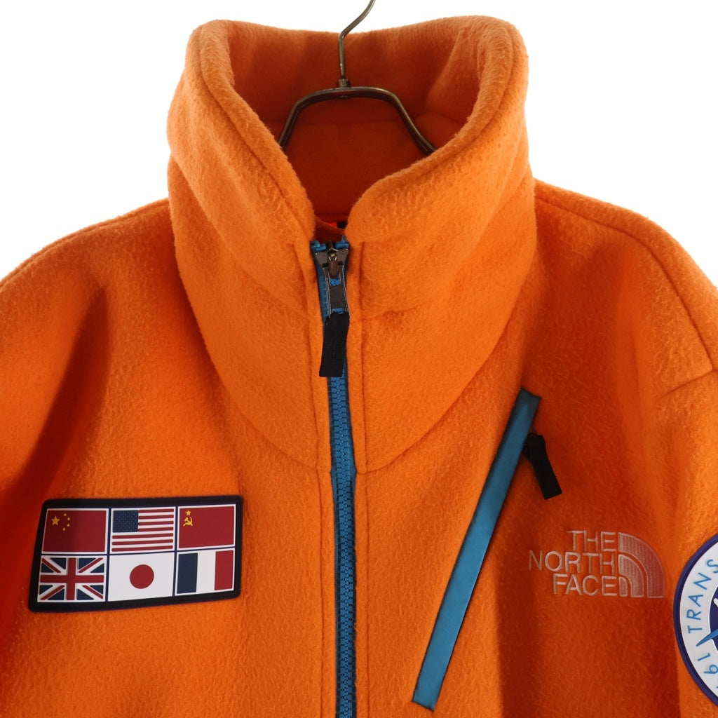 THE NORTH FACE(ザノースフェイス) TRANS ANTARCTICA FLEECE JACKET ラバーパッチデザイン フリース ジャケット オレンジ NA72235