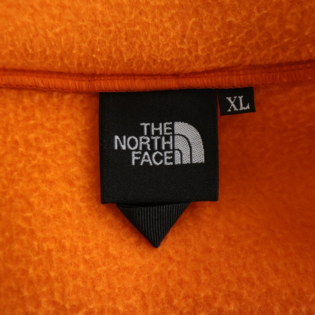 THE NORTH FACE(ザノースフェイス) TRANS ANTARCTICA FLEECE JACKET ラバーパッチデザイン フリース ジャケット オレンジ NA72235